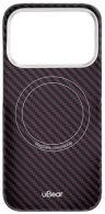 uBear Чехол для iPhone 18 Pro | Ультратонкий | Кевлар | MagSafe | Supreme Case, Burgundy