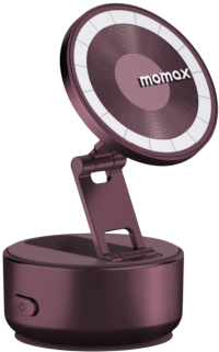 Momax 1-Snap (KH20BR) Вакуумный магнитный держатель для телефона, Burgundy
