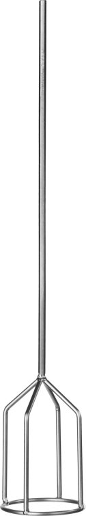 Зубр "ПРОФЕССИОНАЛ" 100х590мм 06035-10-59_z02 Миксер для гипсовых смесей и наливных полов, шестигранный хвостовик, оцинкованный, на подвеске