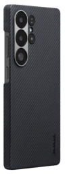 Pitaka Чехол для Samsung S25 Ultra | Ultra-Slim Case 600D | Black/Grey (Twill)