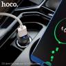 Автомобильное зарядное устройство HOCO Z32 Speed Up, USB, 18W, 3A, QC3.0, цвет:black