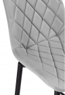 Woodville Полубарный стул "Баодин" крутящийся светло-серый | Ширина - 50; Глубина - 58; Высота - 101 см