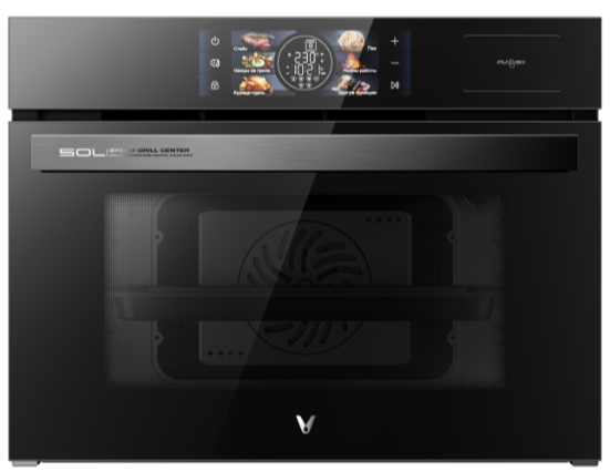 Viomi Smart Built-in Oven встраеваемый духовой шкаф | объем-50л | экосистема-Xiaomi Home | голосовое управление: яндекс алиса | 59.5х45.5х53.5см  