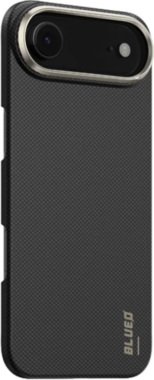 BlueO Чехол для iPhone 17 Air | Kevlar | Air Aramid fiber | Совместим с MagSafe | 600D | Black