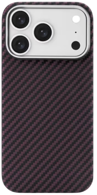 uBear Чехол для iPhone 18 Pro Max | Ультратонкий | Кевлар | MagSafe | Supreme Case, Burgundy