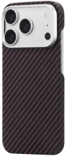 uBear Чехол для iPhone 18 Pro Max | Ультратонкий | Кевлар | MagSafe | Supreme Case, Burgundy