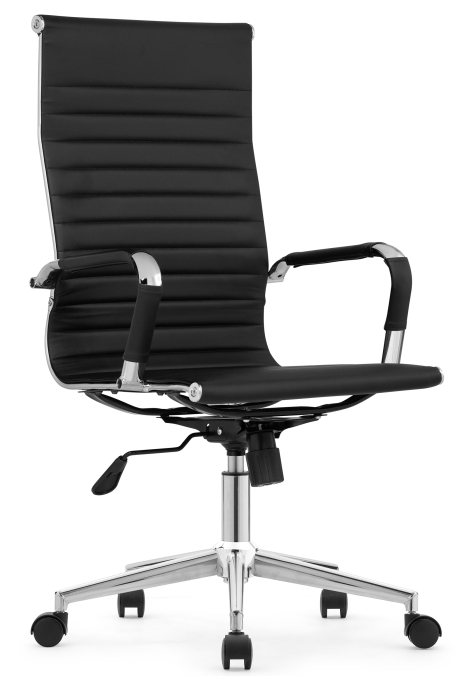 Woodville Компьютерное кресло "Reus" черный | хром | Ширина - 55; Глубина - 67; Высота - 107 см 
