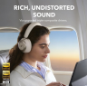 Anker Soundcore Space One Pro Беспроводные наушники | Активное шумоподавление | Hi-Res звук | Длительное время работы | Цвет: Бежевый