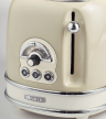 Ariete Тостер Vintage | 2 отсека | Мощность: 810 Вт | 6 уровней подрумянивания | Подогрев и размораживание | Автоматический выброс ломтиков | Металлический корпус | 00C015513AR0