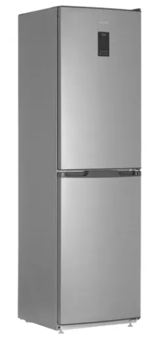 Холодильник с морозильником ATLANT 4425-049-ND серебристый | 314 л, внешнее покрытие-металл, размораживание - No Frost, дисплей, 59.5 см х 206.8 см х 62.5 см Global