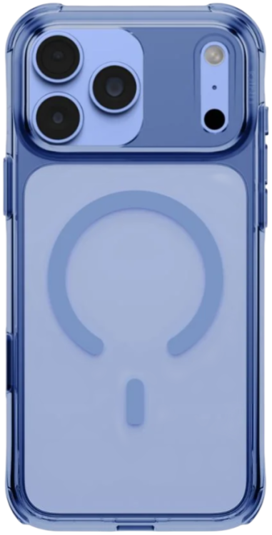 Uniq Чехол для iPhone 18 Pro Max с поддержкой MagSafe | LifePro Xtreme Polar Blue