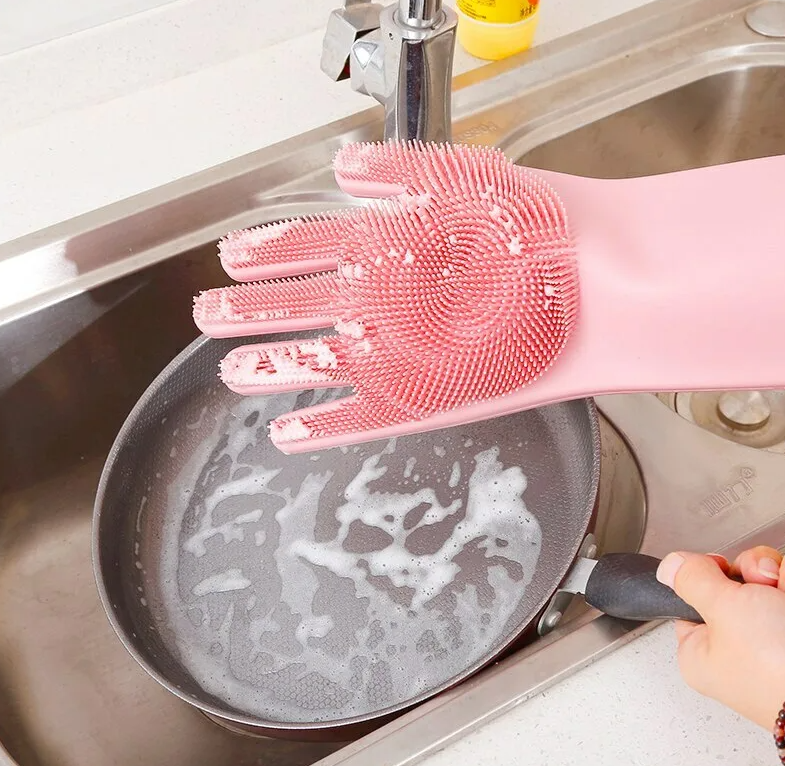 Перчатки мыть посуду