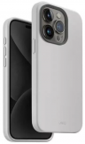 Uniq Чехол LINO для iPhone 15 Pro Max (Magsafe), White-Gray
