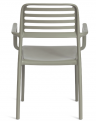 Tetchair стул VALUTTO (mod. 54)  пластик, 58 х 57 х 86 см , Grey (Cерый) 34630 / 19409