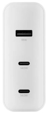 uBear Motion Сетевое зарядное устройство 140W | Quick Charge 3.0 | 2хUSB-C | 1хUSB-A | Для ноутбуков, смартфонов, планшетов 