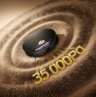 Робот пылесос встраиваемый Dreame X60 Master , 35 000 Па , мощная очистка ковров, мытьё полов 40 °C, Черный