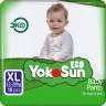 Детские подгузники-трусики YokoSun Eco размер XL (12-20 кг), 10 шт.,(Япония)