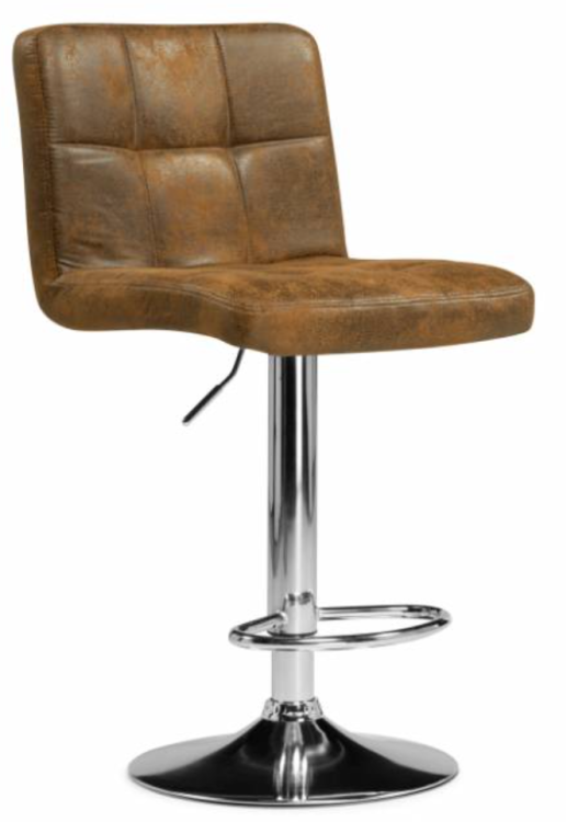 Woodville Барный стул Paskal black / chrome 