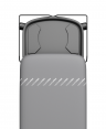 Гладильная доска LAURASTAR Plusboard Black Сover, 125х42 см, серый