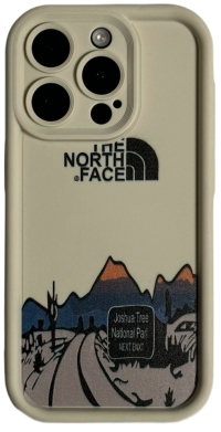Чехол The North Face для Apple iPhone 15 Pro | Цвет: Бежевый