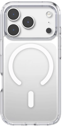 Levelo Чехол для iPhone 17 Pro с поддержкой MagSafe, Clara TPU+PC Case