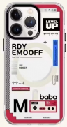 Чехол EMO OFF для iPhone 14 Pro противоударный Magsafe (Pixel Series Player)