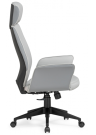 Woodville компьютерное кресло из экокожи Leo light gray / dark gray