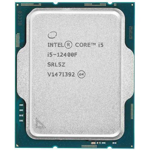 Процессор Intel Core i5-12400F 2.5/4.4GHz, 6C(6P+0E)/12T, 18Mb L3, DDR4-3200, DDR5-4800, TDP-65W, LGA1700, OEM (CM8071504650609-SRL5Z)
