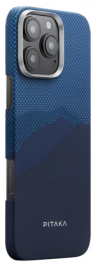 Pitaka Чехол для iPhone 16 Pro Max | StarPeak Tactile Woven Case | Over the horizon