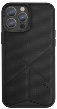 Uniq Чехол Transforma для iPhone 15 Pro Max (Magsafe), Black