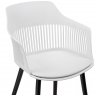 Woodville Пластиковый стул "Crocs" белый | Ширина - 55; Глубина - 58; Высота - 77 см