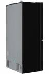 Холодильник Hiberg RFQ-500DX NFGB inverter / 545 л, внешнее покрытие-стекло, размораживание - No Frost, дисплей, 91.1 см х 183 см х 63.6 см