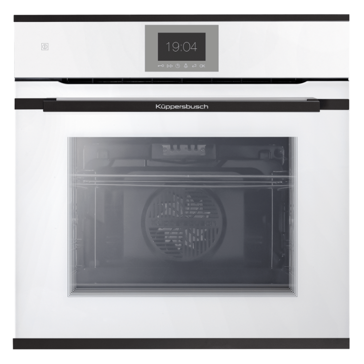 Kuppersbusch Встраиваемый Духовой шкаф BP 6550.0 W5 Black Velvet | Катализатор Ökotherm | Более 40 автоматических программ |  Технология пиролитической очистки | Четырехслойное остекление дверцы | Сенсорный TFT-дисплей 3.9 | 595х595х559 мм