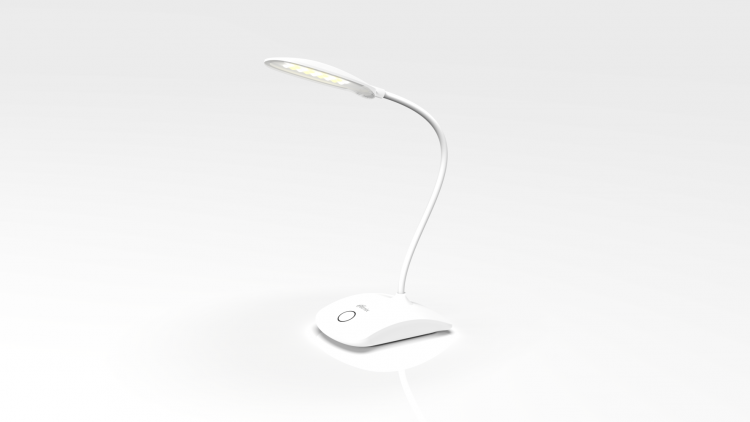 Ritmix LED-410C White Лампа освещения настольная 4610121100822