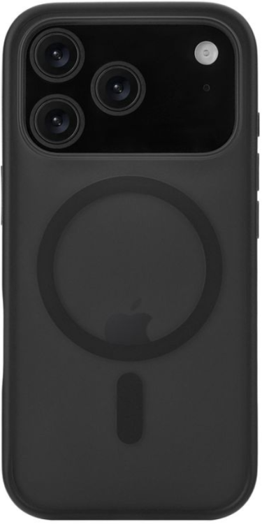 uBear Чехол для iPhone 17 Pro Max c MagSafe | Усиленный | Silk-touch | Cloud Case, черный