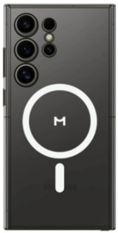 Magssory Чехол для Samsung S25 Ultra, поликарбонат, с магнитами