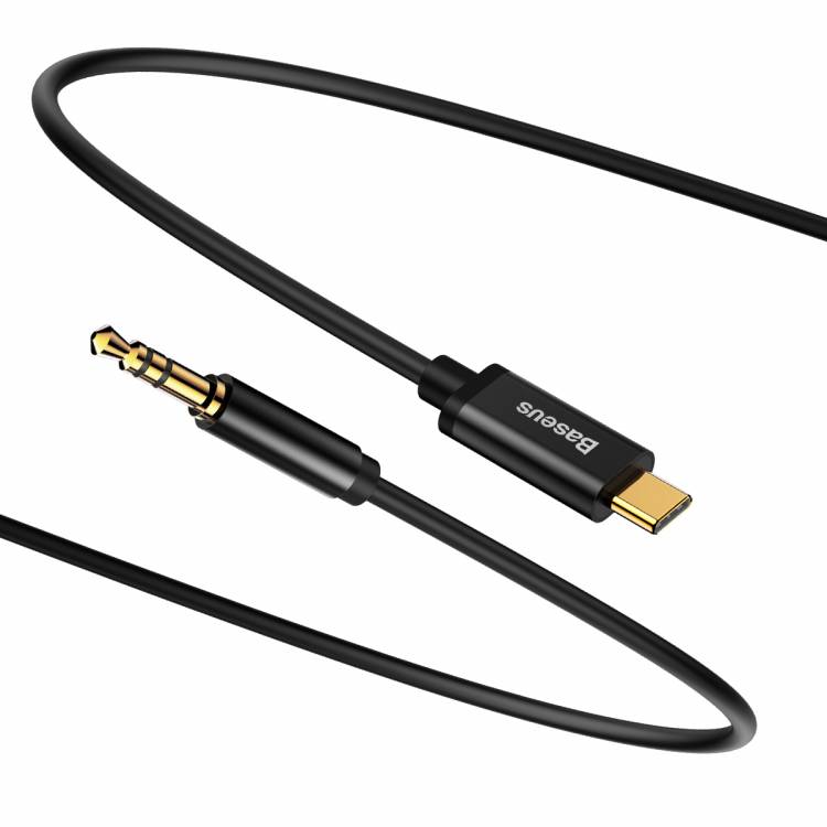 Baseus Кабель Yiven Type-C male To 3.5 male Audio Cable M01 Red+Black