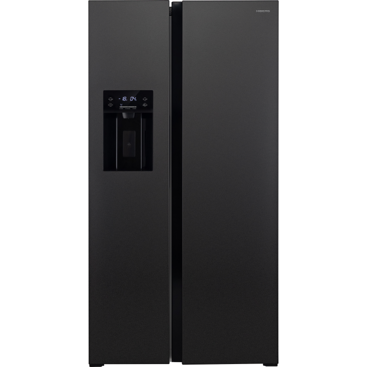 Холодильник Hiberg RFS-650DX NFB inverter / 618 л, внешнее покрытие-металл, размораживание - No Frost, дисплей, 91.1 см х 178 см х 70.6 см