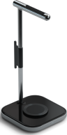 Satechi 2 in 1 Headphone Stand with Wireless Charger. Подставка для наушников 2-в-1 с беспроводным зарядным устройством  Цвет - Серый Космос.