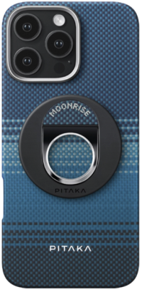 Pitaka Moonrise & Grip 3 с MagSafe Чехол для iPhone 16 Pro Max | Магнитное кольцо | Легкий и прочный материал | Совместимость с MagSafe | Тонкий дизайн | Высокая прочность