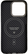 KeepHone Чехол для iPhone 15 Pro Simba с MagSafe, Black
