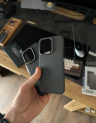 KeepHone Чехол для iPhone 15 Pro Simba с MagSafe, Black