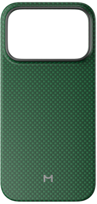 Magssory для iPhone 18 Pro | Aramid Frame Case | Совместим с MagSafe | Green