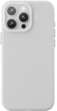 Moft Чехол для iPhone 16 Pro совместим с MagSafe, Snap Phone Case (Экокожа Movas) Белый