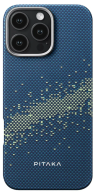 Pitaka Чехол для iPhone 16 Pro | tarPeak Tactile Woven Case | Milky way galaxy