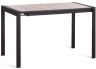 Tetchair стол GALEON  ЛДСП/HPL/металл,  110 x 70+45 x 75 см, Берёза Таксус/чёрный