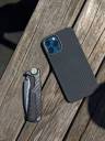 Чехол KZ-DOO MagSafe Keivlar для iPhone 14 Pro Max противоударный, Black