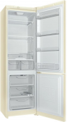 Indesit двухкамерный холодильник DS 4200 E | Общий объем: 361 л | Мощность замораживания: 4 кг/сут | Класс энергопотребления:  A | Габариты (ВxШxГ): 200x60x64 см | Цвет: Бежевый | Global