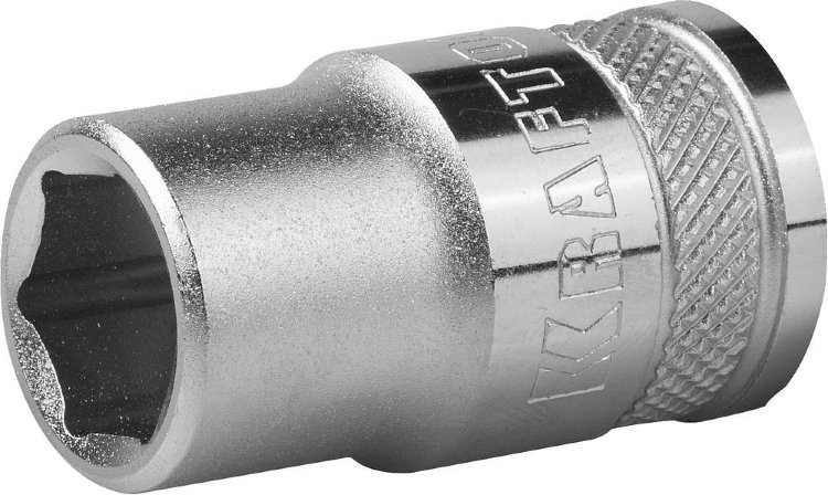 Kraftool FLANK, 1/2", 13 мм 27805-13_z01 Торцовая головка INDUSTRIE QUALITAT, Cr-V, хромосатинированная