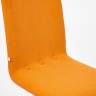 Tetchair Кресло RIO флок/кож/зам , оранжевый/оранжевый, 18/14-43 14188